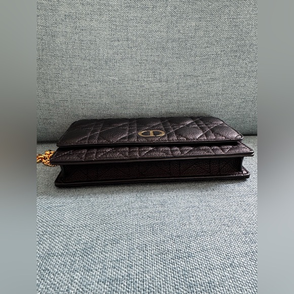 Authentic Black Dior Caro Pouch with Chain (only wore once!) - Picture 16 of 17